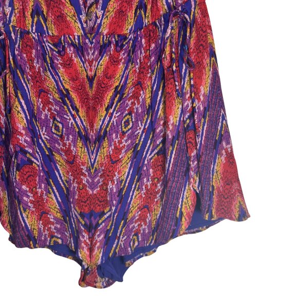 Free People “Dream All Night” Romper – Button Front, Drawstring Waist, Medium - Picture 8 of 8